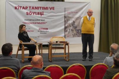 KEMAL ANADOL’DAN “HOŞÇA KAL MİDİLLİ” AYVALIK’TA TANITILDI