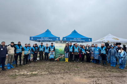 BALIKESİR AK GENÇLİK’TEN FİDAN DİKİM SEFERBERLİĞİ