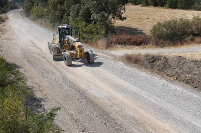 BALYA KOYUNERİ–ÇATAK YOLU ASFALTLANIYOR
