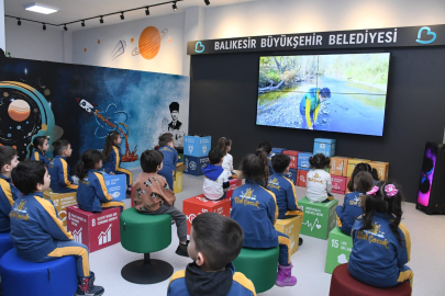 BÜYÜKŞEHİR ÇOCUKLARI BİLİMLE BULUŞTURUYOR