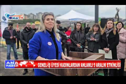 GENEL-İŞ ÜYELERİNDEN ANLAMLI ETKİNLİK