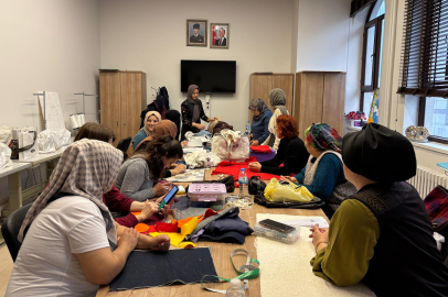 BALMEK’İN DİKİŞ KURSUNA YOĞUN İLGİ