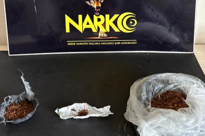 Düzce'de uyuşturucu operasyonu