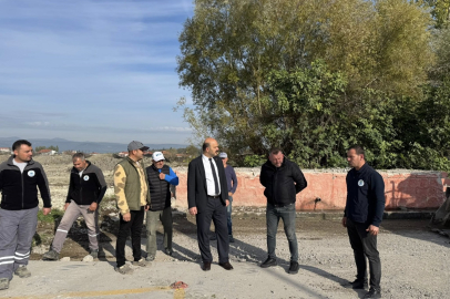 LAPANTA, KOCA ÇEŞME VE KÖY PROJELERİNİ YERİNDE İNCELEDİ