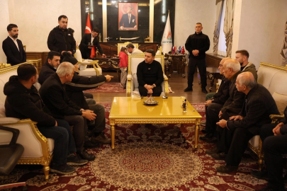 Nevşehirliler makamında Başkan Arı'yla buluştu