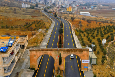 Mardin Yeşilli'de yol seferberliği