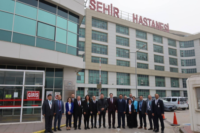ATATÜRK ŞEHİR HASTANESİ’NDE SAĞLIK HİZMETLERİ GÖRÜŞÜLDÜ