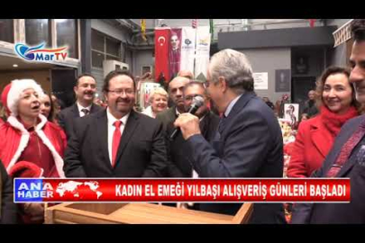 KADIN EL EMEĞİ YILBAŞI ALIŞVERİŞ GÜNLERİ BAŞLADI