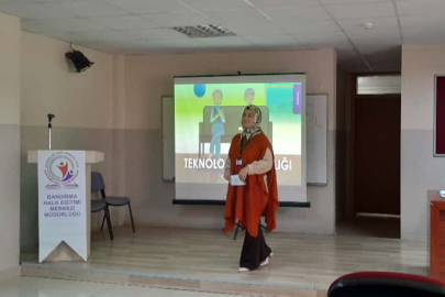 BANDIRMA’DA TEKNOLOJİ BAĞIMLILIĞINA YÖNELİK FARKINDALIK EĞİTİMİ