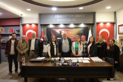 EDREMİT’TE KADIN GİRİŞİMCİLERDEN YEREL KALKINMAYA GÜÇLÜ ADIM