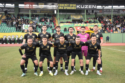 EDREMİTSPOR 3 PUANI 5 GOLLE ALDI