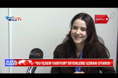 “SU İÇSEM YARIYOR” DİYENLERE UZMAN UYARISI