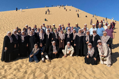 BANDIRMALI UMRECİLER BEDİR’İ ZİYARET ETTİ