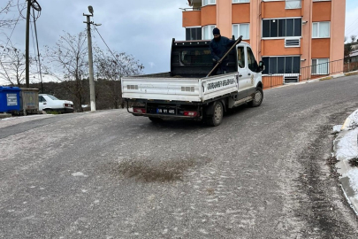 DURSUNBEY’DE OLUMSUZ HAVA KOŞULLARINA KARŞI ÖNLEM