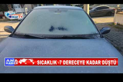 SICAKLIK 7 DERECEYE KADAR DÜŞTÜ
