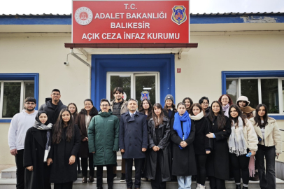 HUKUK ÖĞRENCİLERİ İNFAZ SÜRECİNİ YERİNDE İNCELEDİ