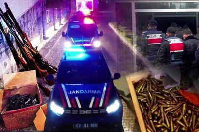 14 il merkezinde ruhsatsız silah ve mühimmat operasyonu: 202 şüpheli yakalandı