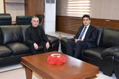 BAŞKAN DURU’DAN İL EMNİYET MÜDÜRÜ YAMAN’A ZİYARET