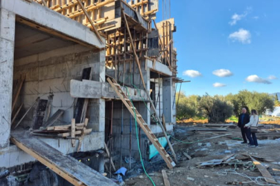 EDREMİT İLÇE TARIM VE ORMAN’IN YENİ HİZMET BİNASI ŞEKİLLENİYOR