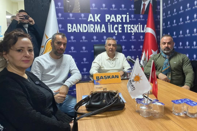 AK PARTİ BANDIRMA’DA MAHALLE BAŞKANLARIYLA İSTİŞARE TOPLANTISI