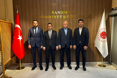 MARMARA OSB YÖNETİMİ BANDIRMA’NIN KURUMLARIYLA BULUŞTU