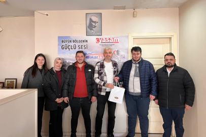 AK PARTİ GENÇLİK KOLLARI’NDAN GAZETECİLER GÜNÜ ZİYARETİ
