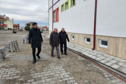 SINDIRGI KURTULUŞ İLKOKULU’NUN YENİ BİNASI İNCELENDİ