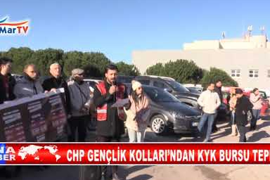 CHP GENÇLİK KOLLARI’NDAN KYK BURSU TEPKİSİ