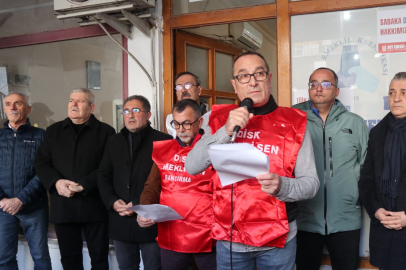 BANDIRMA'DA EMEKLİLERDEN "SEFALET ZAMMI" TEPKİSİ