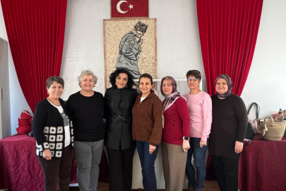 SUSURLUK’TA KADIN ÜRETİMİNE DESTEK ZİYARETİ
