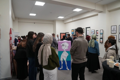 Konya'da Lise Medeniyet Akademileri’nde dönem sonu sergisi