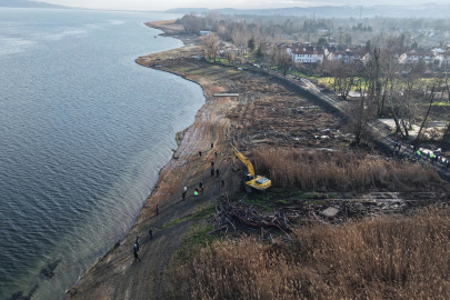 Sakarya'da süre doldu! Sapanca Gölü kıyılarındaki kaçak yapılar kaldırılıyor!