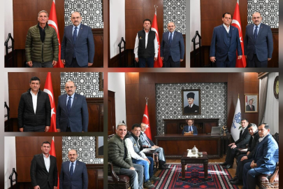 VALİ USTAOĞLU MUHTARLARLA BİR ARAYA GELDİ