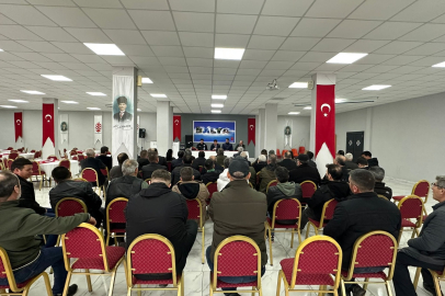 BALYA KAYMAKAMI MUHTARLARLA BİR ARAYA GELDİ
