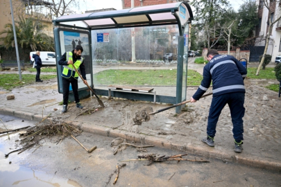 İzmir Bornova’da sel alarmı