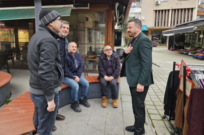 AK PARTİ BALIKESİR İL BAŞKANI ÇARŞI ESNAFI İLE BULUŞTU