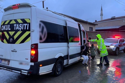 Bursa'da okul ziliyle birlkte Jandarma denetimleri artırdı