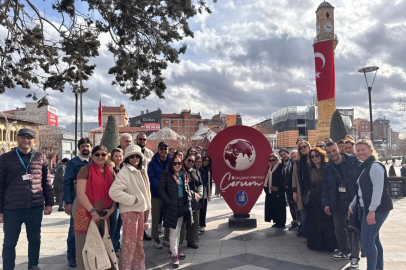Uluslararası turizm acenteleri Çorum’u keşfediyor