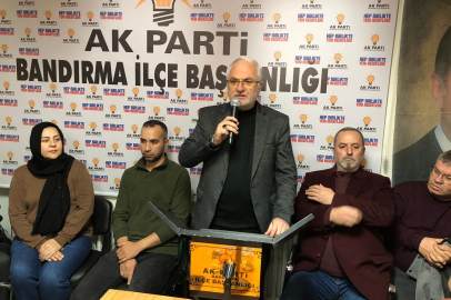 AK PARTİ BANDIRMA İLÇE DANIŞMA MECLİSİ TOPLANTISI GERÇEKLEŞTİRİLDİ