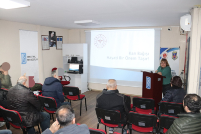 BANDIRMA’DA YÜKÜMLÜLERE KAN BAĞIŞI FARKINDALIK SEMİNERİ