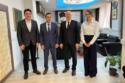 BANÜ YÖNETİMİNDEN İLÇE MİLLİ EĞİTİM’E ZİYARET