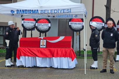 POLİS MEMURU MURAT SAÇAN SON YOLCULUĞUNA UĞURLANDI