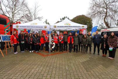 BALIKESİR’DE ÖĞRENCİLERE AFET VE ORMANCILIK EĞİTİMİ