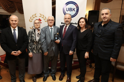 UBK’DAN BABACAN’A “MEDYA MESLEK ONUR ÖDÜLÜ”