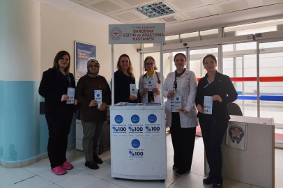 BANDIRMA EĞİTİM VE ARAŞTIRMA HASTANESİ’NDE SİGARAYI BIRAKMA GÜNÜ FARKINDALIĞI