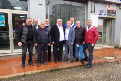 Keşan'da Bülent Altın seçim için saha çalışmalarını sürdürüyor