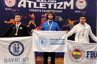 ATLETİZM TÜRKİYE ŞAMPİYONU BANÜ’DEN