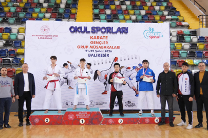 OKUL SPORLARI KARATE GENÇLER GRUP BİRİNCİLİĞİ BALIKESİR’DE BAŞLADI