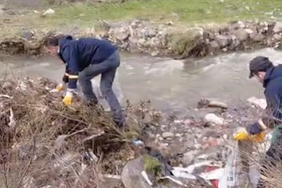 KARESİ BELEDİYESİ’NDEN ESKİ BEYKÖY YOLU’NDA MOLOZLA MÜCADELE