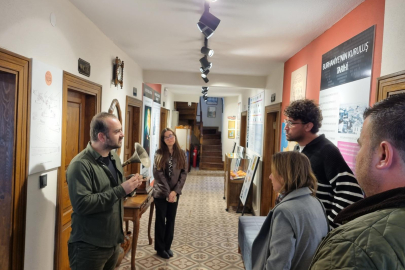 AYVALIK ALAN BAŞKANLIĞI EKİBİNDEN BURHANİYE KENT ARŞİVİ’NE ZİYARET
